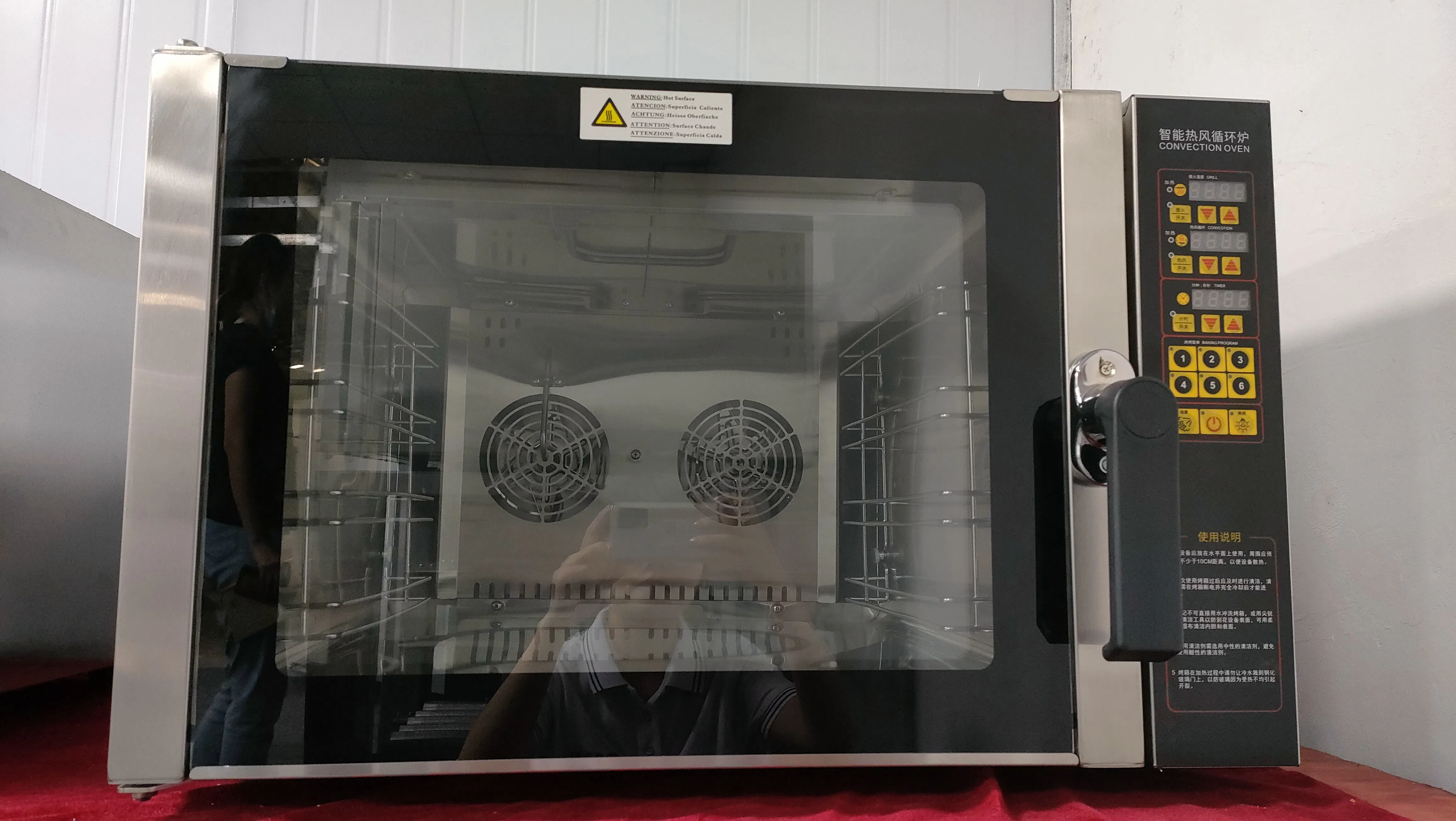 Commercial Bake Cake Bread Pizza Convection Countertop Built in Built-in Ovens Electric Gas Bakery for Baking Machine Sale Price