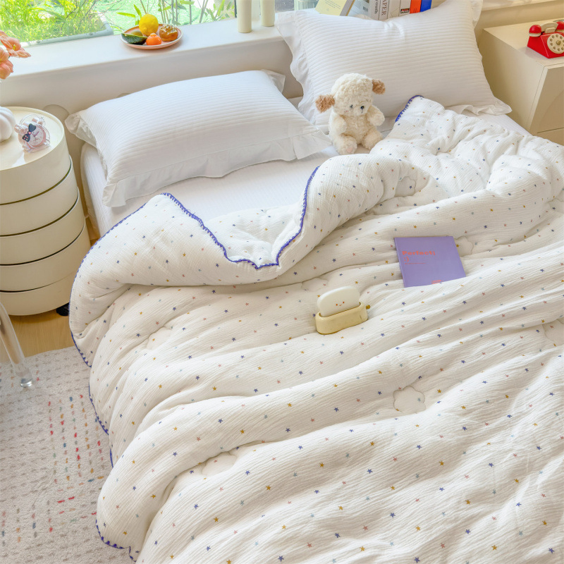 Warm Quilt for Spring and Autumn Seasons