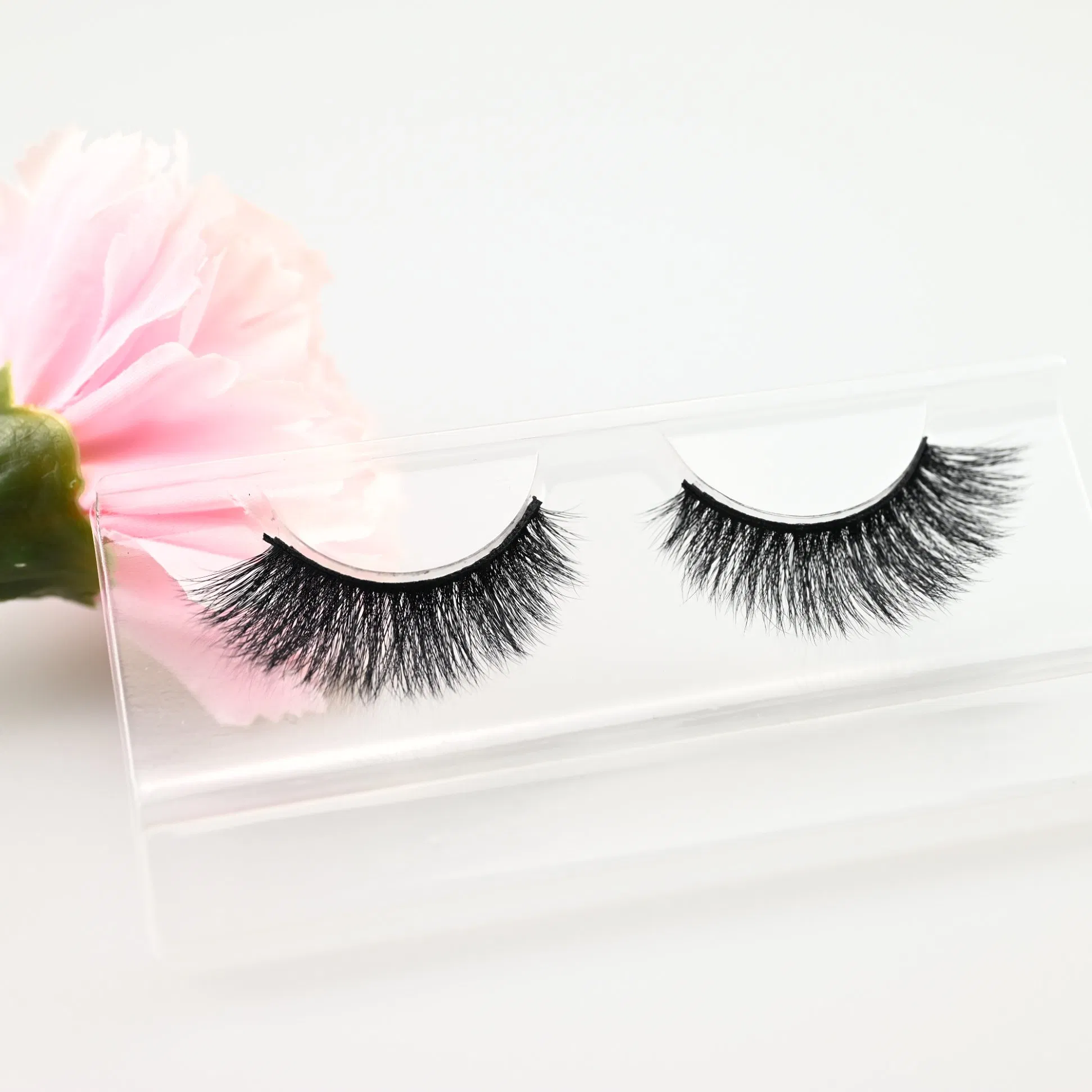 Mt Lashes China Wholesale Full Strip Natural Look Bushy 3D/5D Faux/Silk Mink False Eyelashes