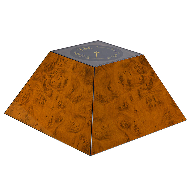 High Gloss Paint Three Layers Drawers Cedar Wood Humidor Cabinets