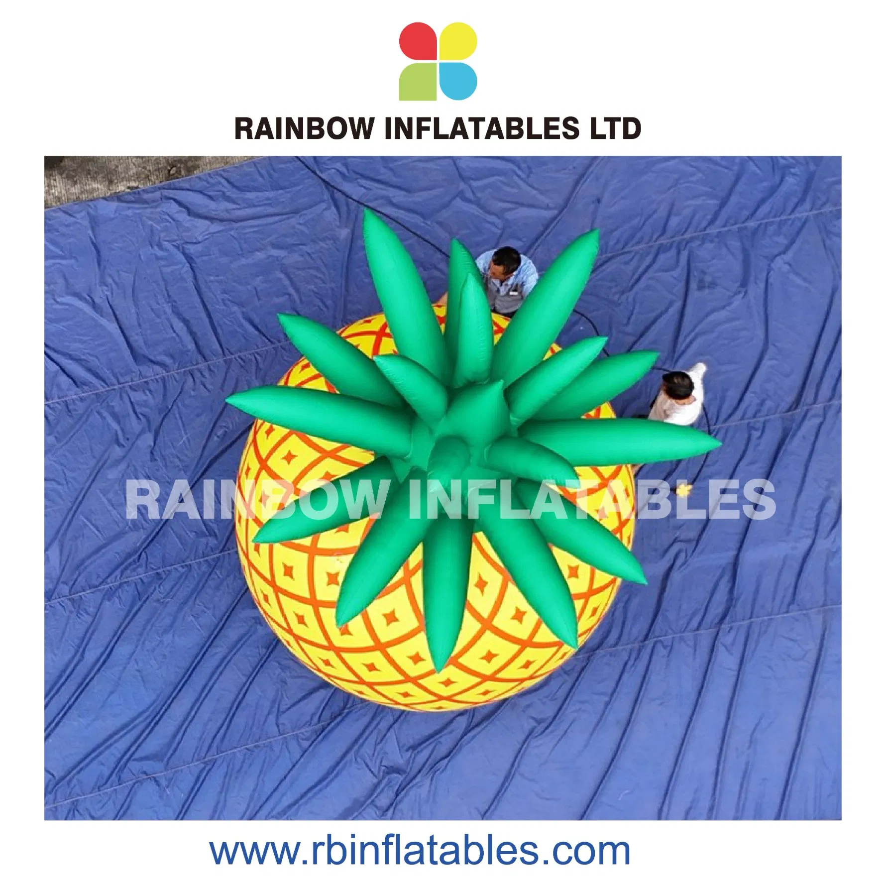 Inflatable Pineapple Decoration for Tropical Theme Events & Attractions