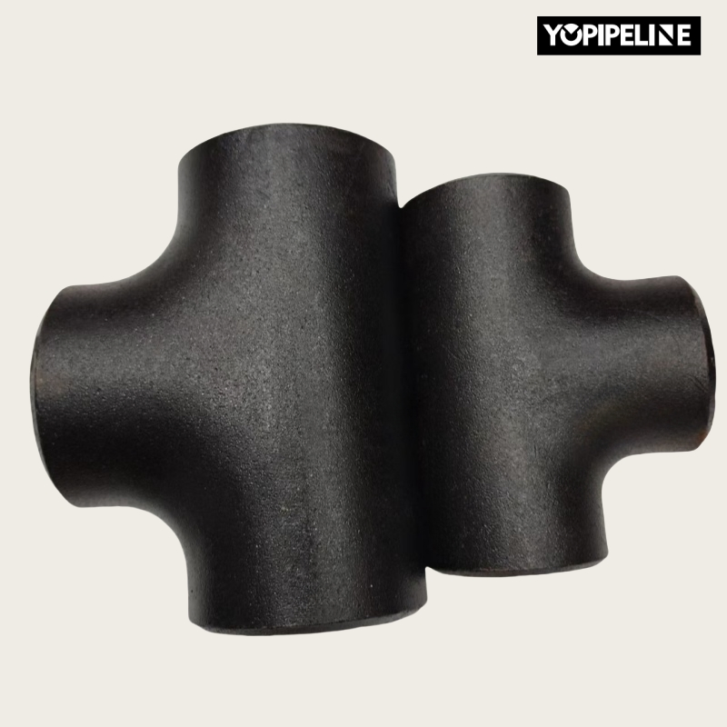 High Quality 304 Carbon Steel Stainless Steel Equal Tee Butt Welded Pipe Fitting