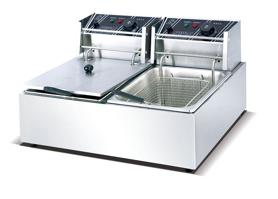 Commercial 1-Tank Electric Fryer for Potato Food Fry