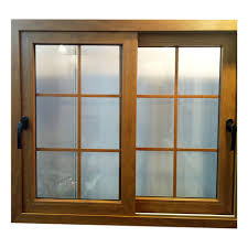  Solid Wood Window Customized Color Wooden Casement Window
