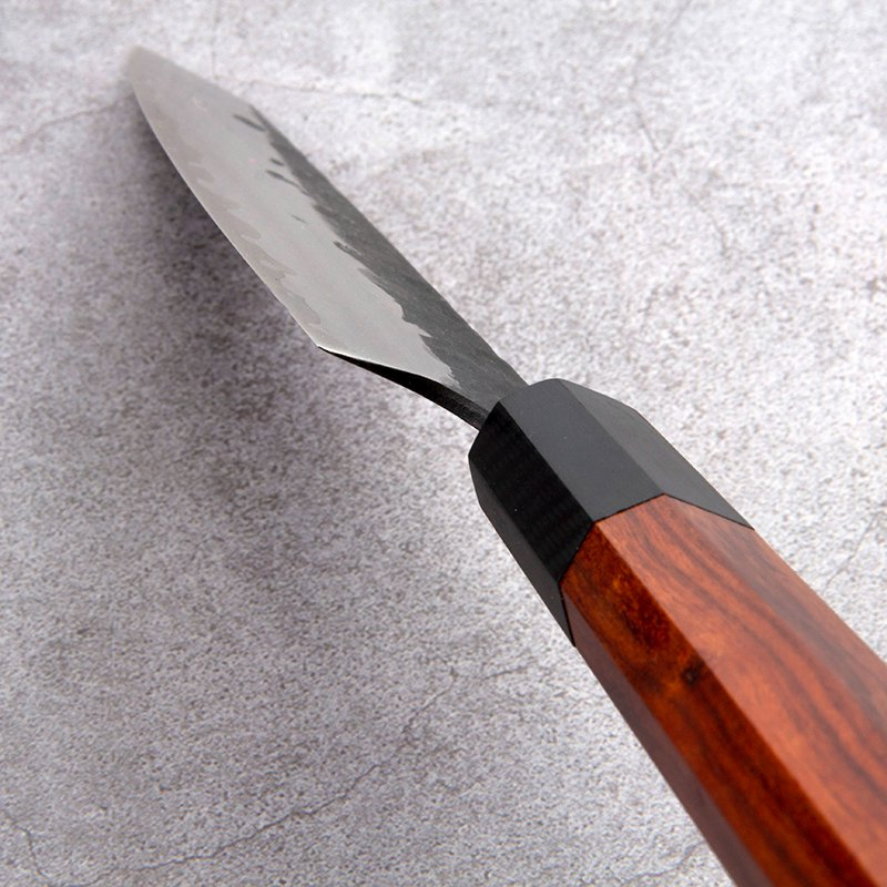 6 Inch Hammered Pattern Knife/Janpanese Style Kitchen Knife with Rose Wood Handle (SE-Z073)