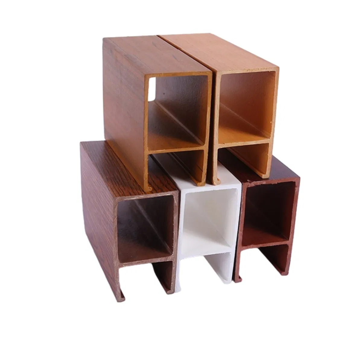 Versatile WPC Ceiling - Quick Installation, Wooden Grain, Moisture Resistant