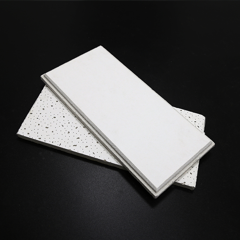 12-20mm Thick Soundproof Mineral Fiber Ceiling Tiles Panel for Engine Room