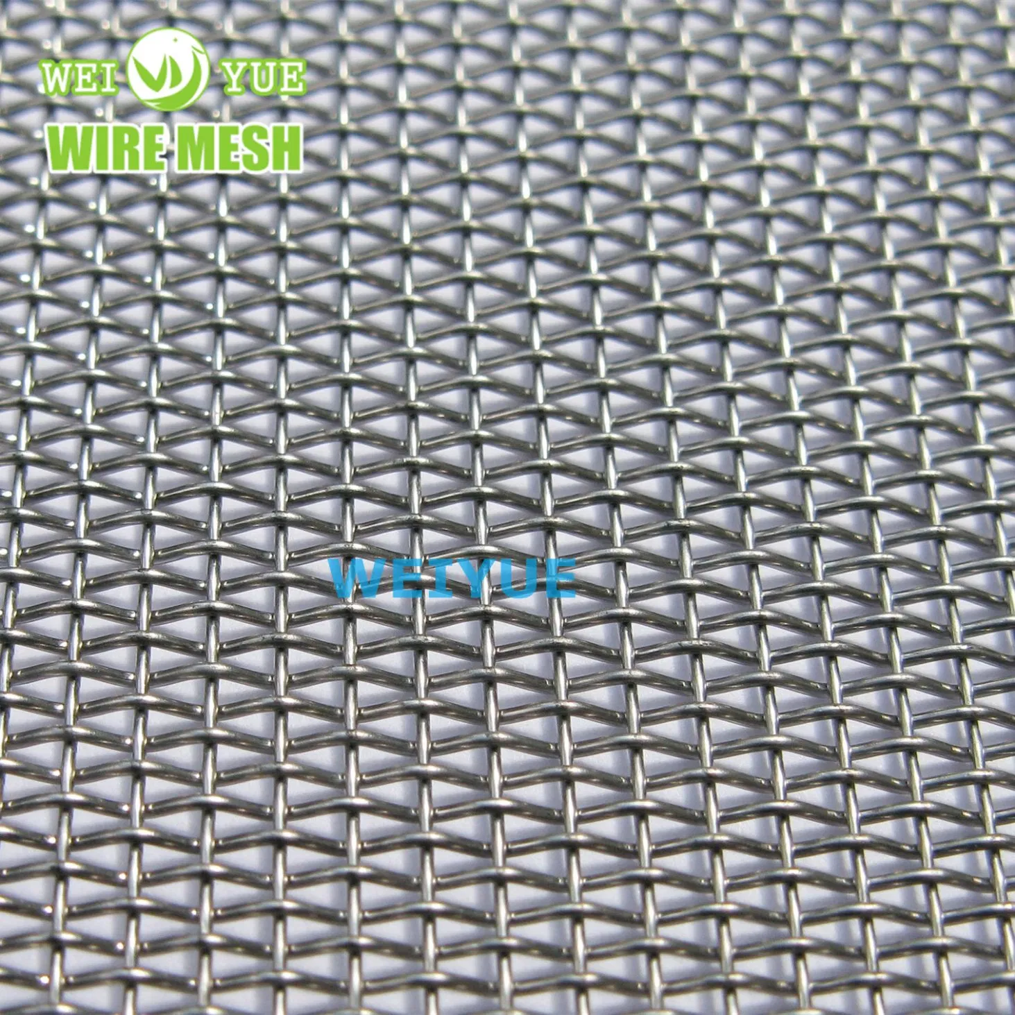 SS304 SS316 1-500mesh Stainless Steel Plain/Twill/Dutch Woven Crimped Square Metal Mesh Sieving Screen Filter Wire Mesh