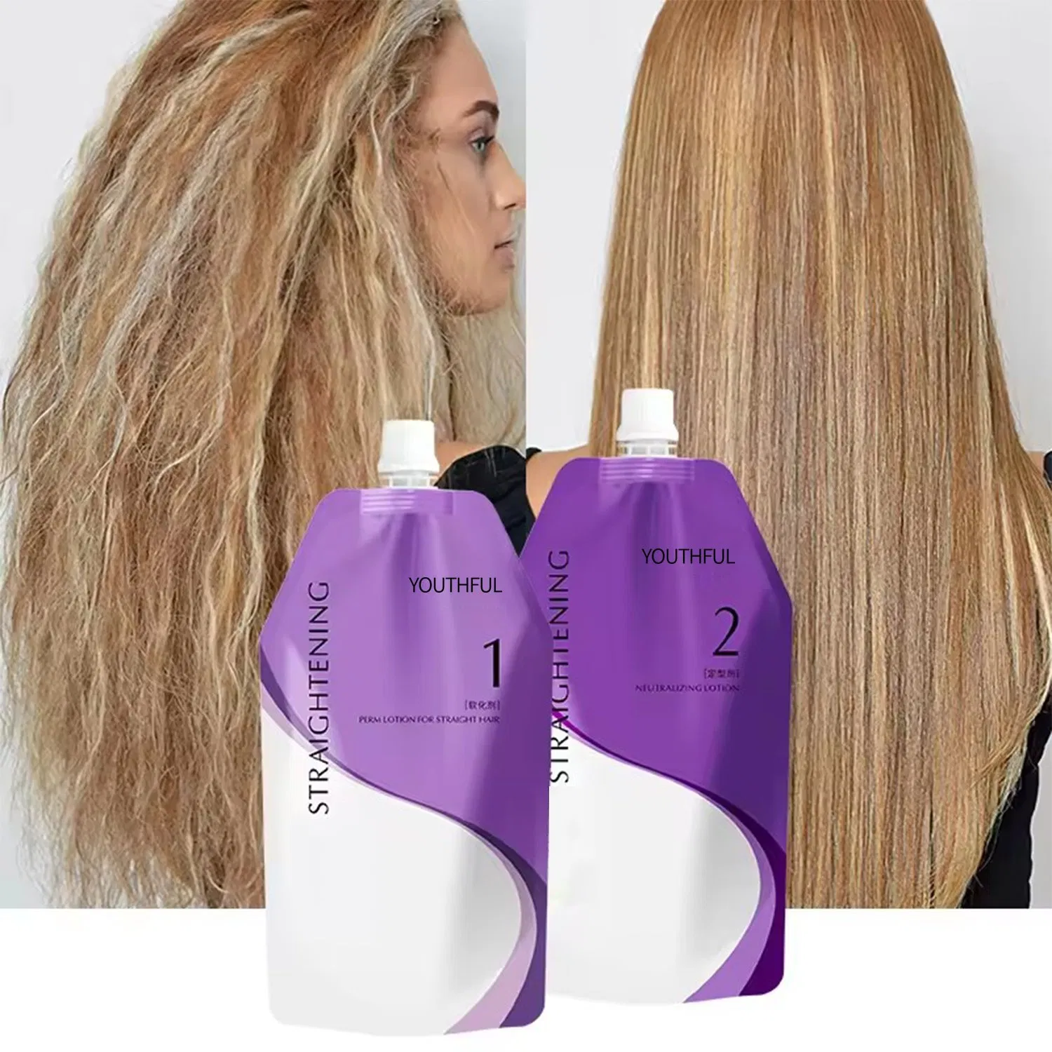 Salon Professional Permanent Keratin Rebonding Hair Straightening Cream