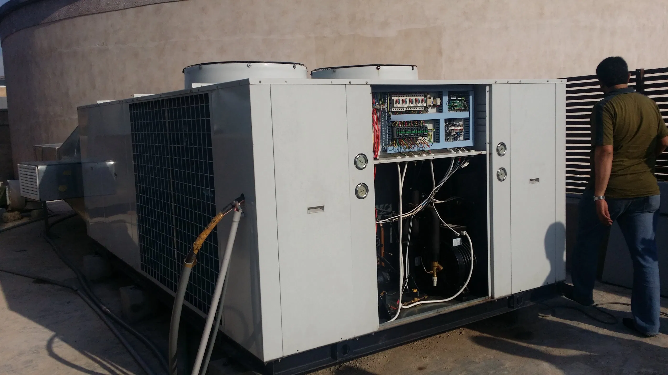 Крышный кондиционер R22/R410A/R407c/R134A