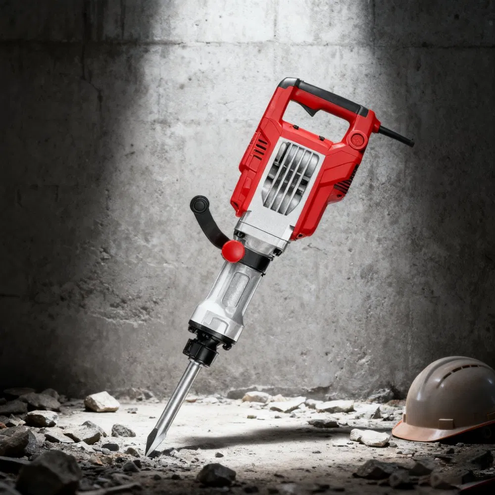Отбойный молоток GLGW мощный 1500Вт для тяжелых работ