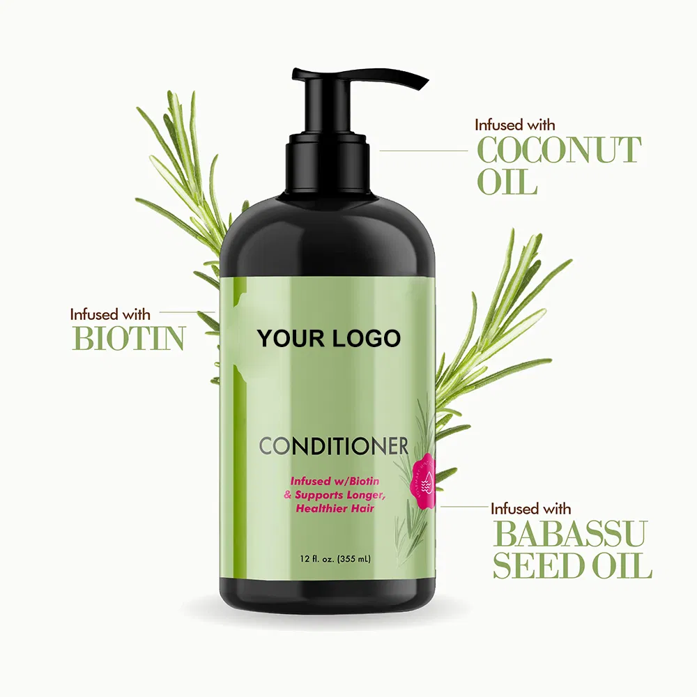 Hair Care Damaged Dry Curly Black Hair Smooth Soft Silky Care Repair Moisturizing Mint Hair Conditioner