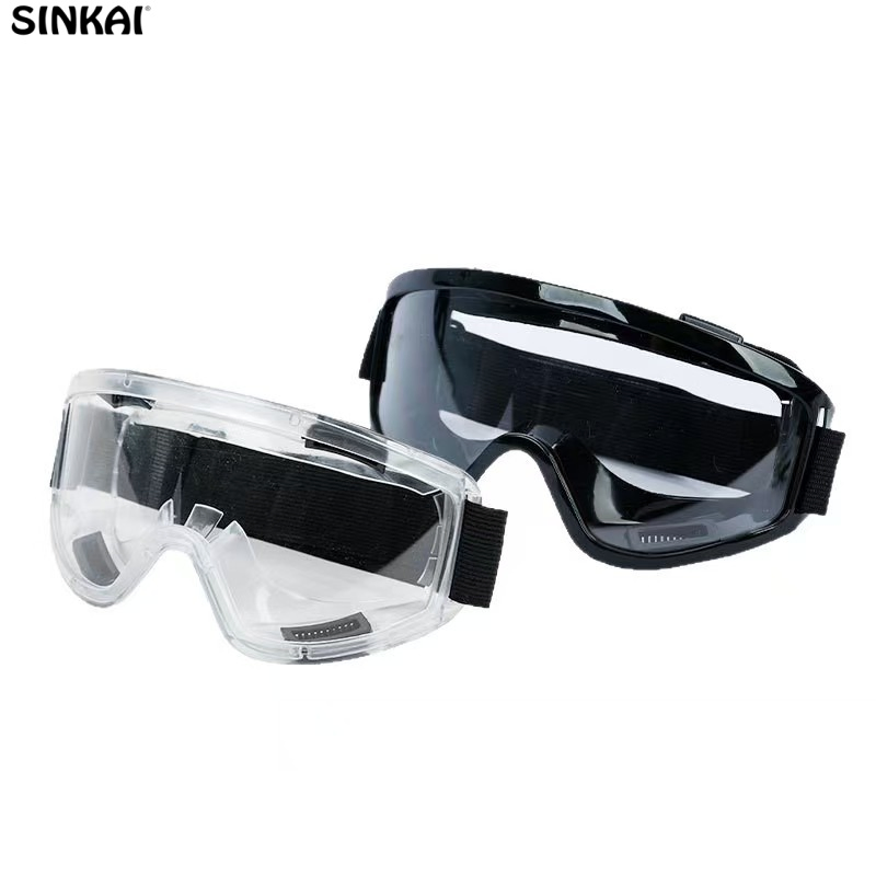Wide Vision Protective Goggles Clear View Safety Goggles Anti-Fog Coating Lens