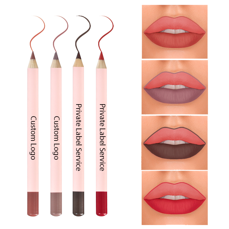 New Arrival 24 Colors Lip Liner Hot Selling Vegan Waterproof Matte Lipliner