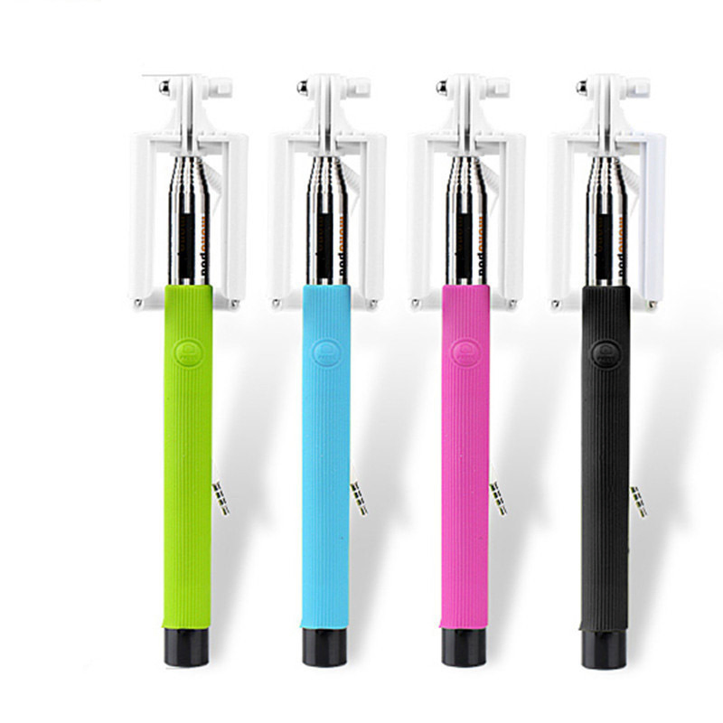 Монопод для селфи с кабелем