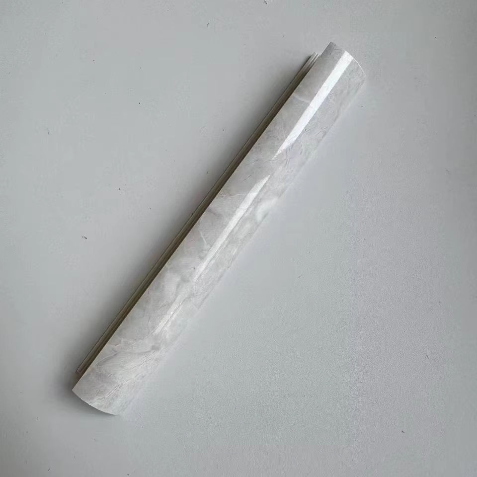 Modern Style Decorative Plastic Tile Edge Trim Round Corner Shape Stone PVC Ceramic Tile Trim for Edge Trimming Decoration