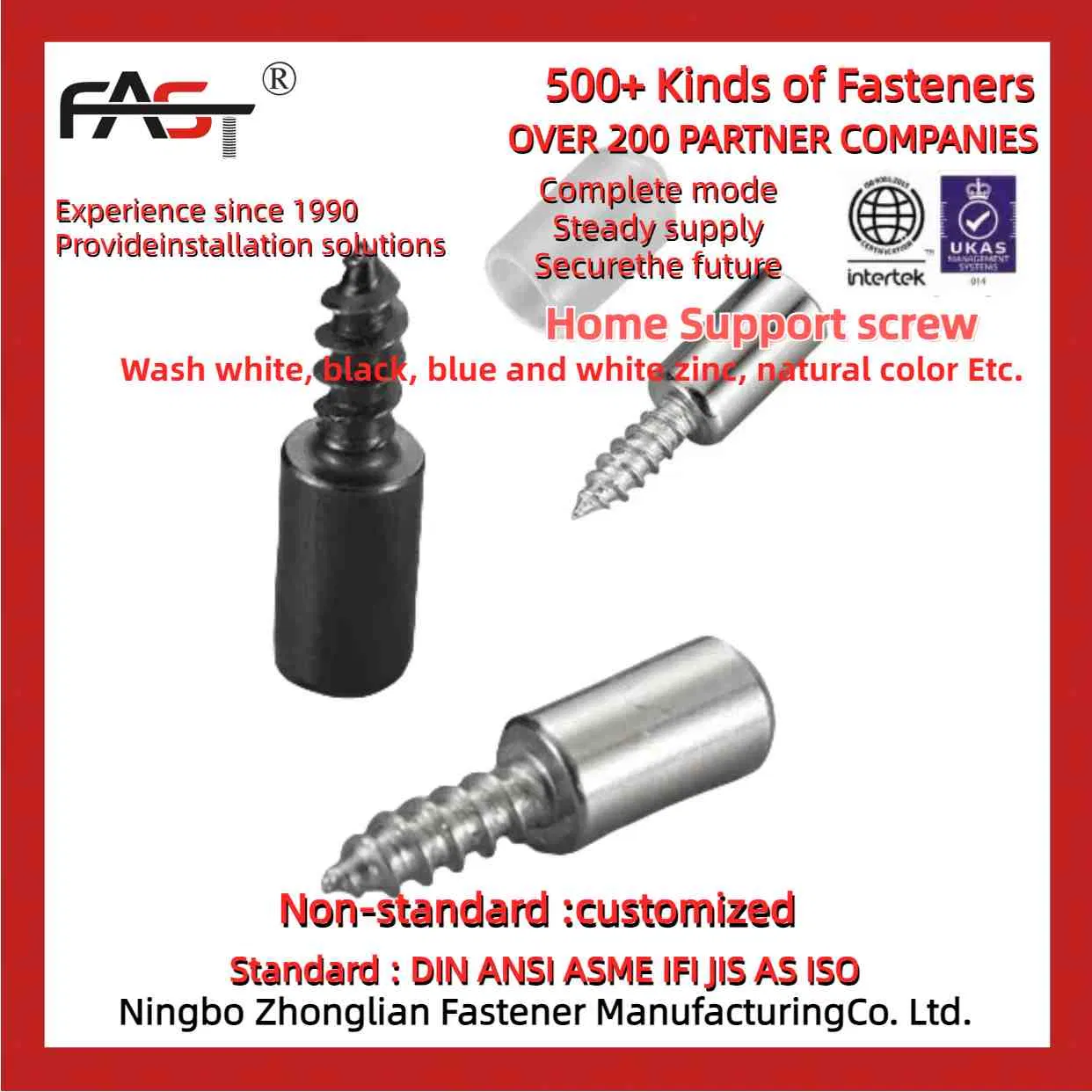 Саморезы самонарезающие для всех видов креплений