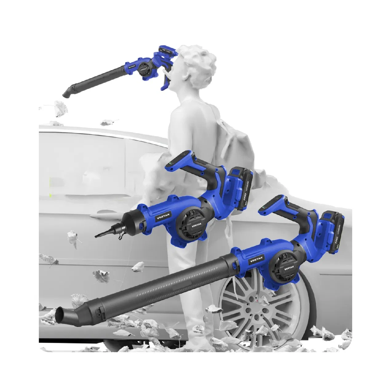 Strong Wind Power Heavy-Duty 3-Speed Adjustment Portable Dust Hand Blower