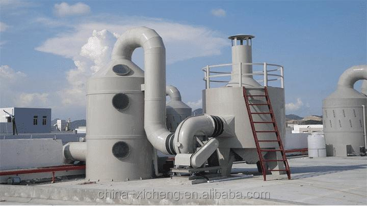Exhaust Gas Scrubber for Incinerator Flue Gas Treatment
