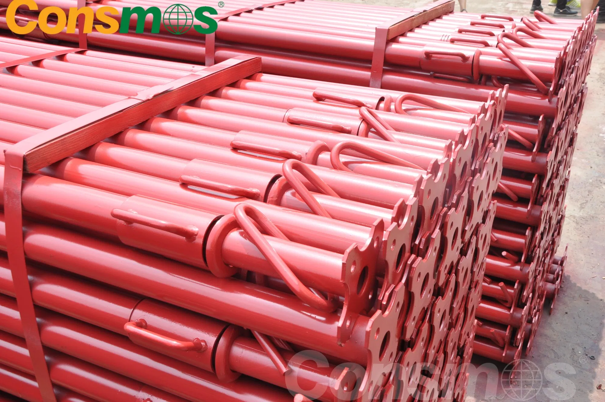 High Quality Factory Direct Supply Durable Galvanized Adjustable Steel Shoring Push Pull Prop