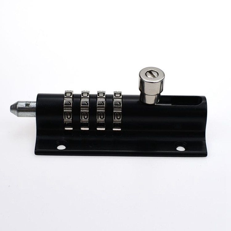 Yh1880 4-Dial Combination Sliding Bolt Latch Outdoor Combination Bolt Gate Lock