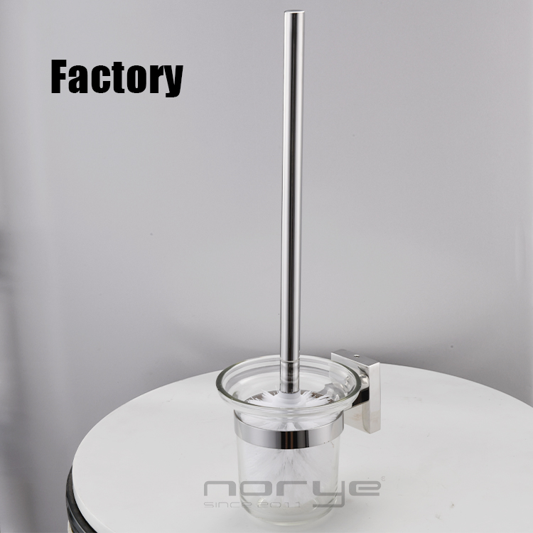 Набор для чистки унитаза со стальным держателем