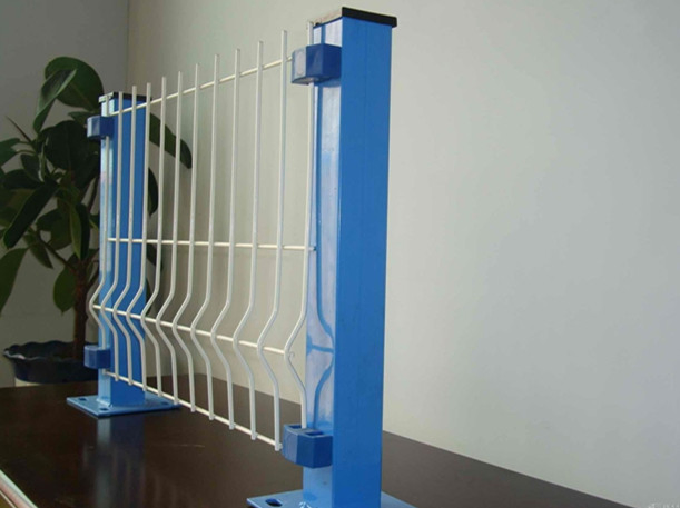 358 Green PVC Coated Welded Wire Mesh Fence