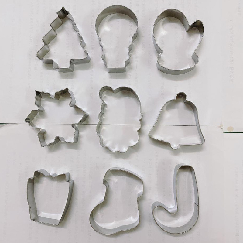 Stainless Steel Cookie Cutter Christmas Cake Mold