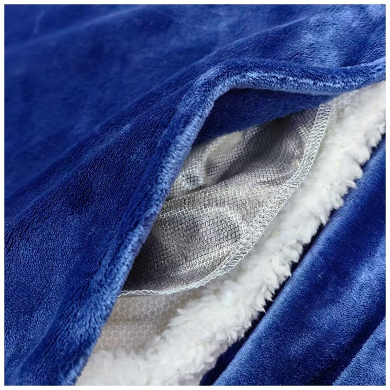 Knitted Emf/RF Shielding / Anti-Radiation Silver Fiber Fabric for Blanket Lining