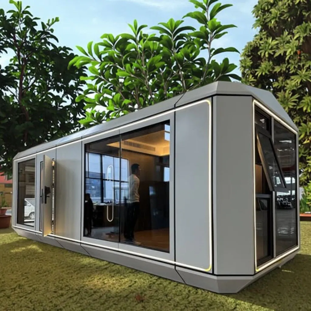 Mobile Homestay Tourism Container Prefab Room Space Capsule House 2 Bedrooms Tiny House Space Capsule