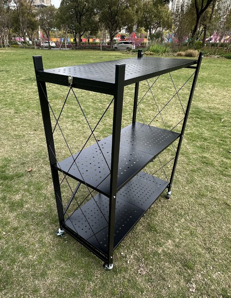 High Quality Easy Installing 3 Tier Book Rack Kitchen Rack Storage Rack