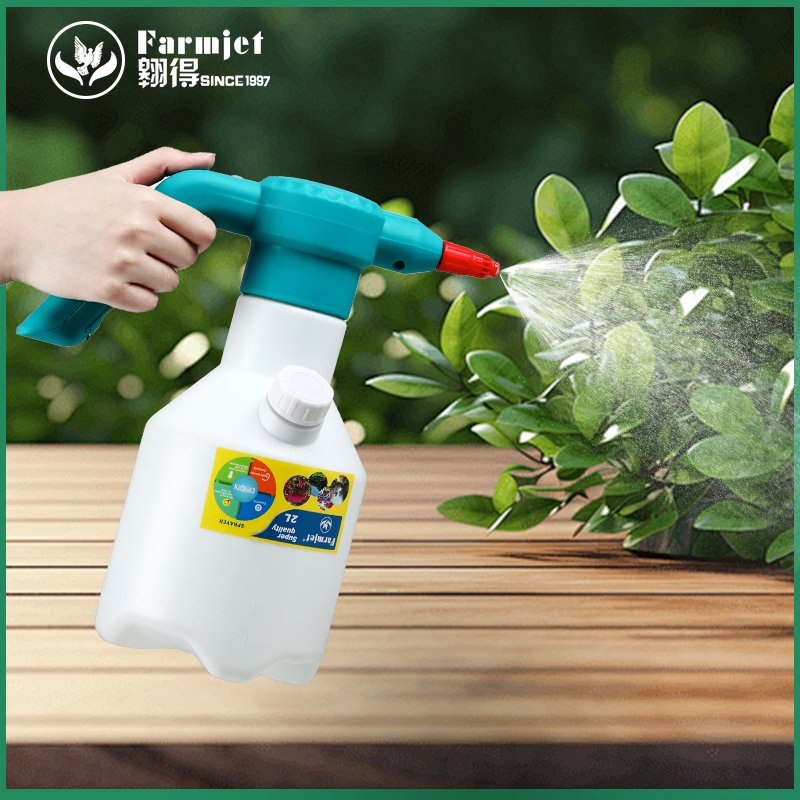 Electric Spray Bottle 2L Rechargeable Battery Powered Sprayer Automatic Plant Pump Sprayer