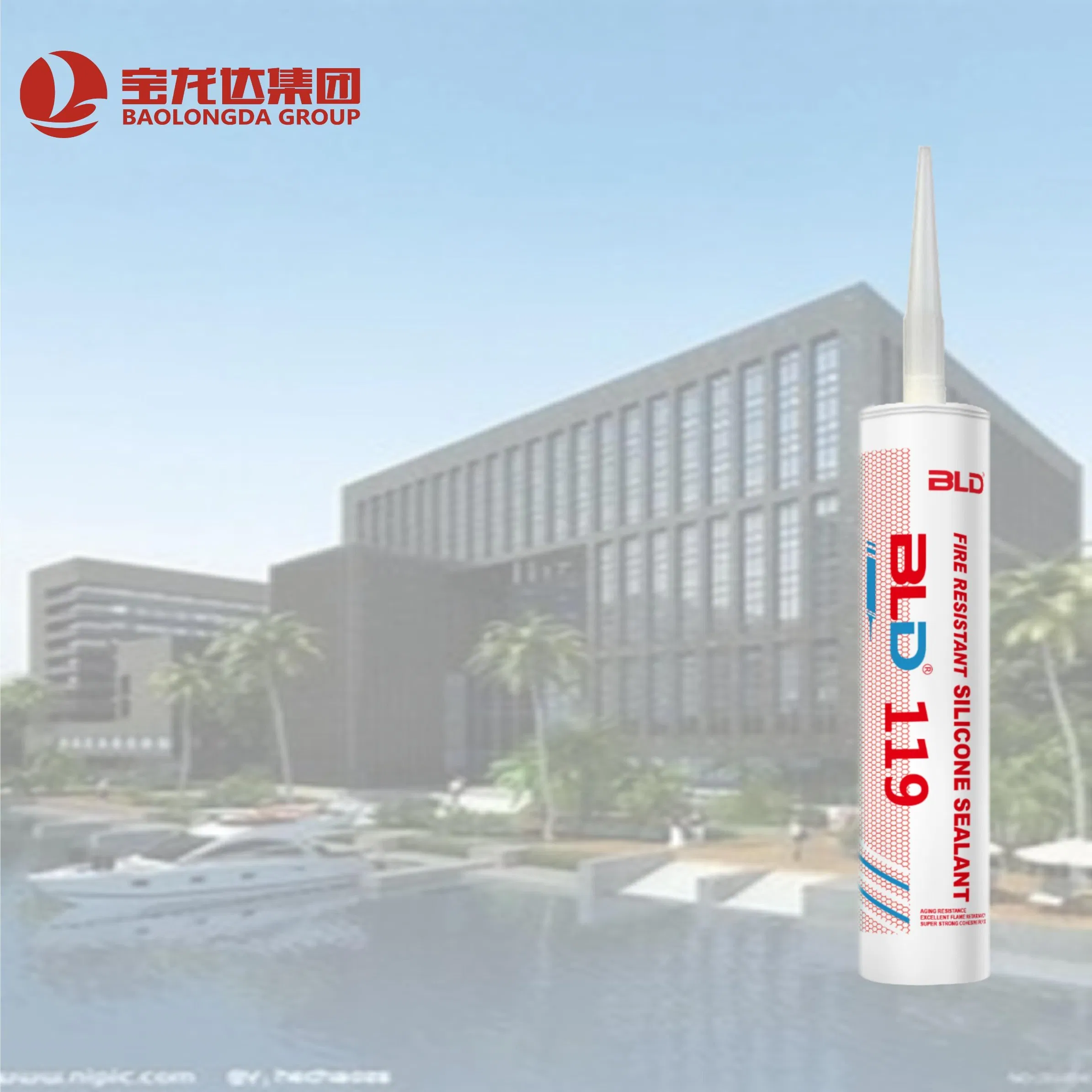 Fire-Resistant Silicone Sealant for Ventilation Ducts