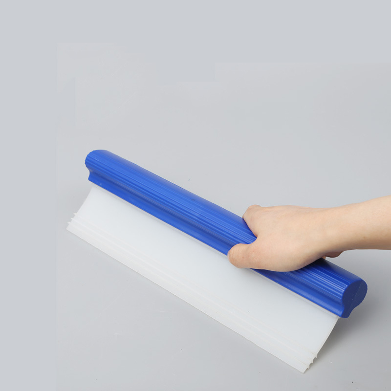 Esun Blue Silicone Car Drying Water Silicone Squeegee for Car