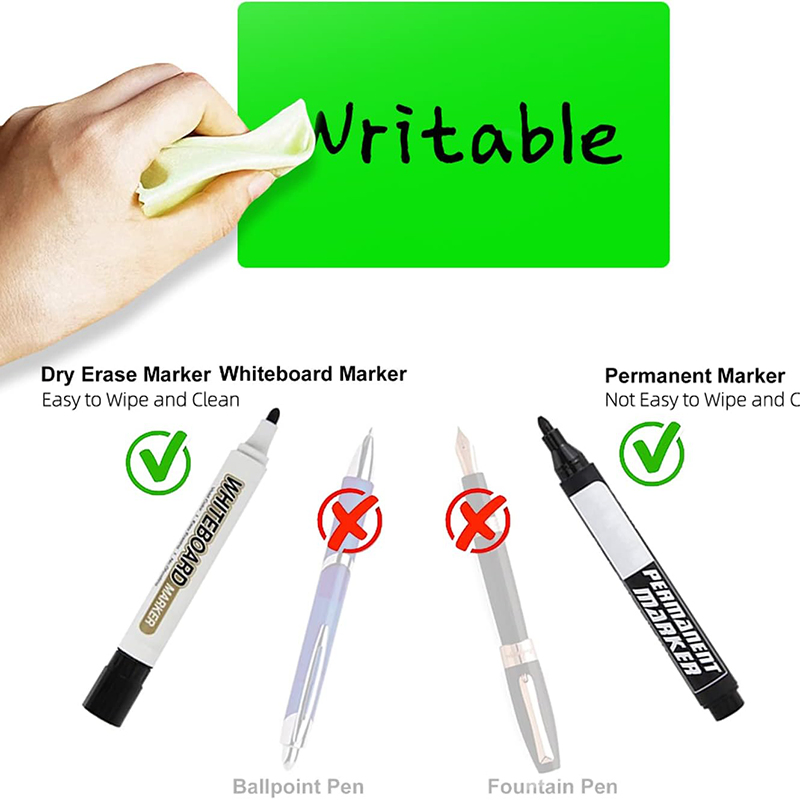 Customizable Colorful Writable Adhesive Labels for Office Organization