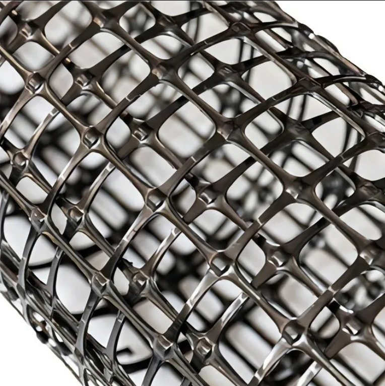 Plastic Road Geo Grids PP Biaxial Geogrid 20-200kN for Road Reinforcement