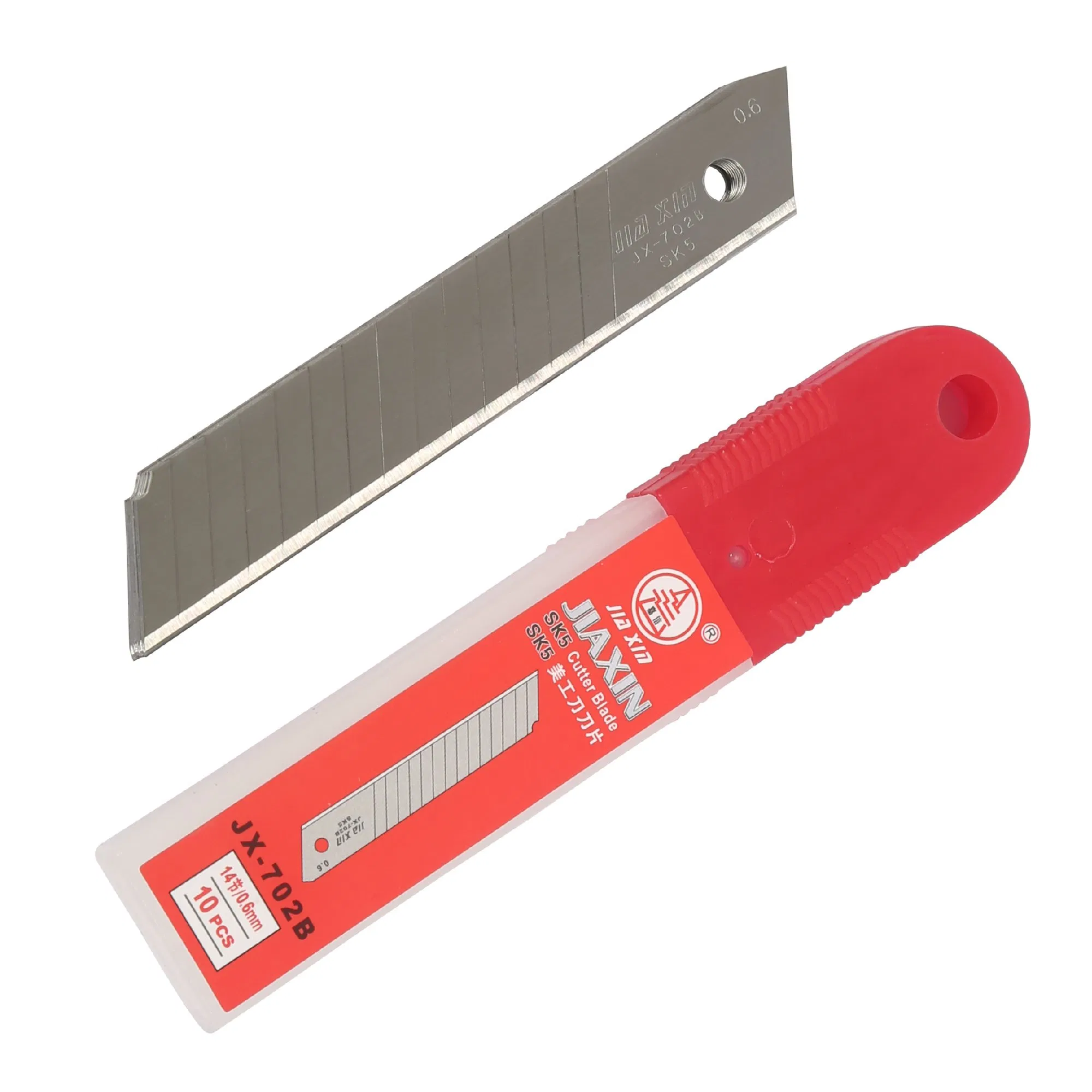 High Quality and Durable 10PCS 18mm Snap-off Utility Knife Replacement Spare Blades