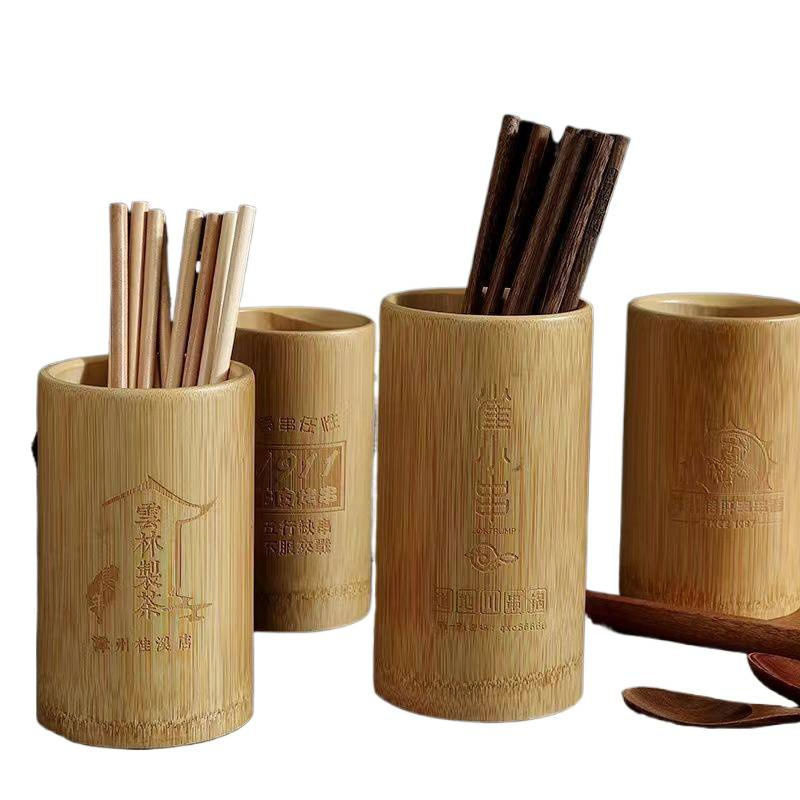 Eco-Friendly Bamboo Cup, Sustainable Drinkware, Natural Bamboo Mug for Hot & Cold Beverages