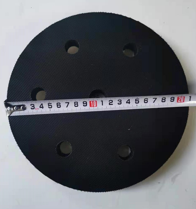 215mm Abrasives Backing Pads Hook and Loop Backing Pad with 8 Holes
