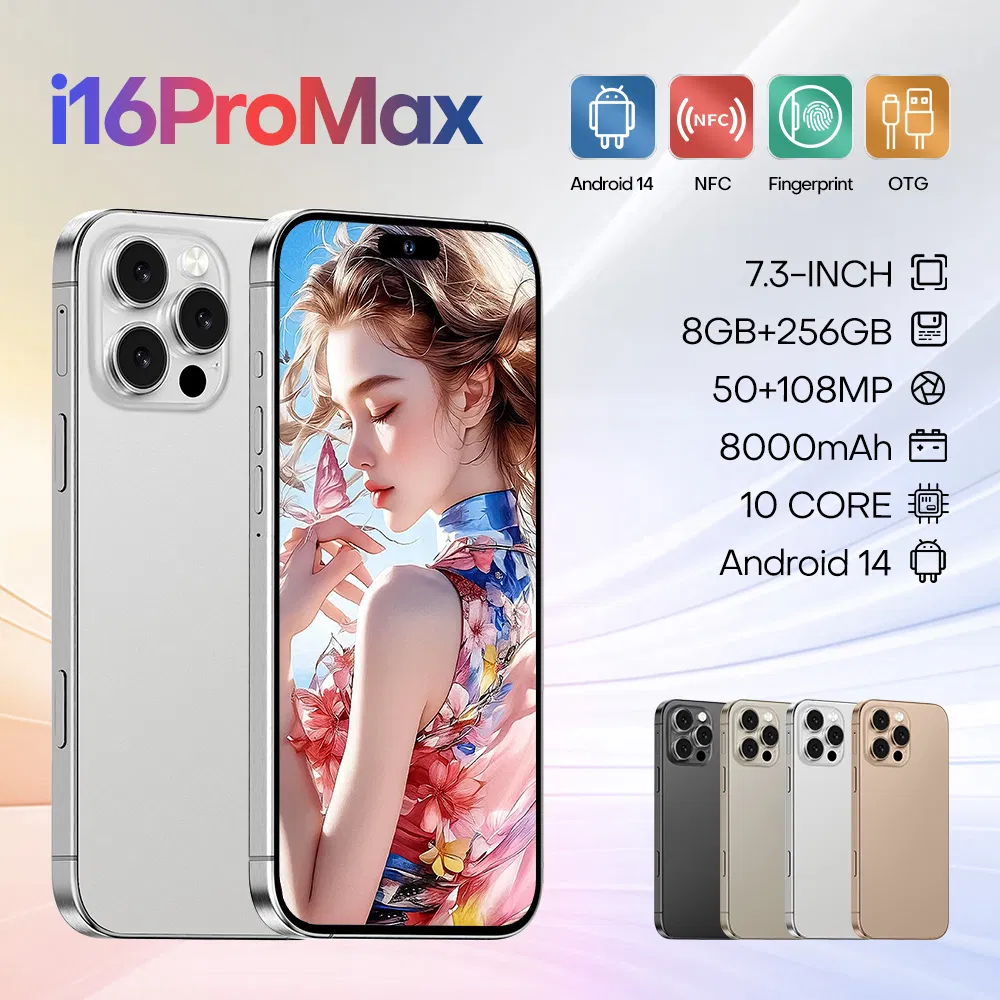 Factory Price 7.3-Inch 8GB+256GB Hot Selling 108MP Unlocked NFC Phone