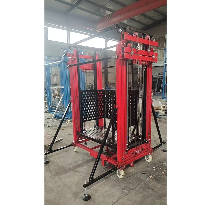 500kg Loading Hydraulic Automatic Lifting Scaffolding Mobile Electric Scaffold for Construction