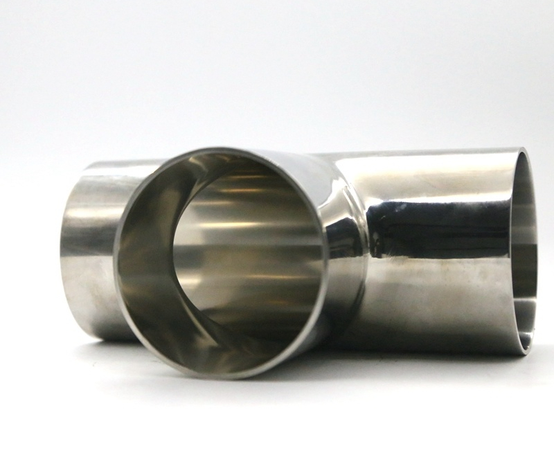 ANSI B16.9 304 Stainless Steel Seamless Pipe Fitting Butt Welded Equal Tee
