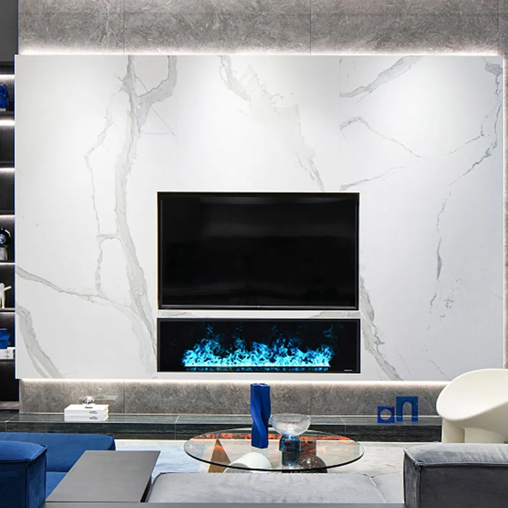 60 Inches LED 3D Atomization Simulation Flame Home Use Water Vapor Steam Fireplace Cheap Electric Fireplaces