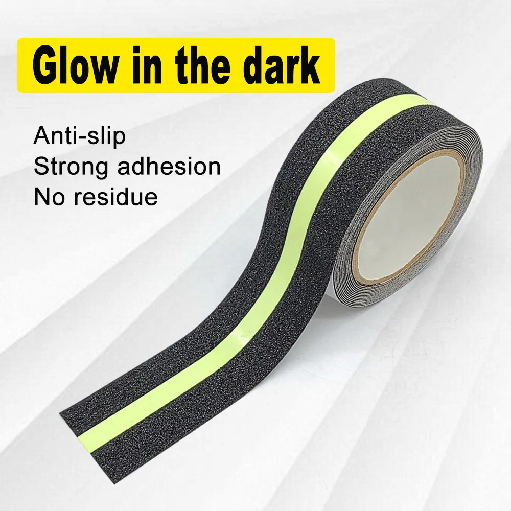 Motian Good Quality Non Slip Tape Fluorescent Anti-Slip Tape Stairs Glow in The Dark Anti Slip Tape