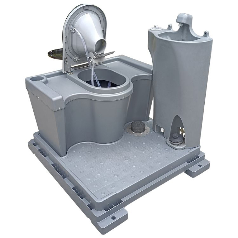 Portable Mobile Flush Restroom Single Plastic Toilet Porta Potty for Outdoor Events