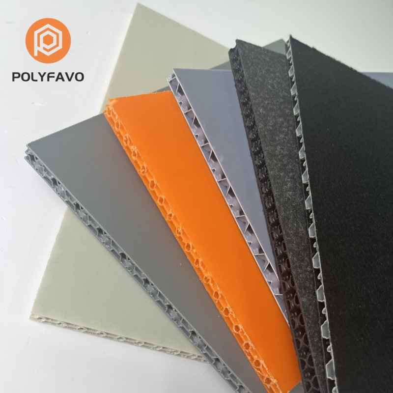 White Recyclable Bubble Structure Plastic PP Polypropylene Honeycomb Sign Board Recyclable Bubble Structure Delivers PP Plastic Honeycomb Board