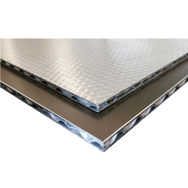 Soundproof Aluminum Corrugated Core Metal Composite Panel for Facade Cladding Material of Airport