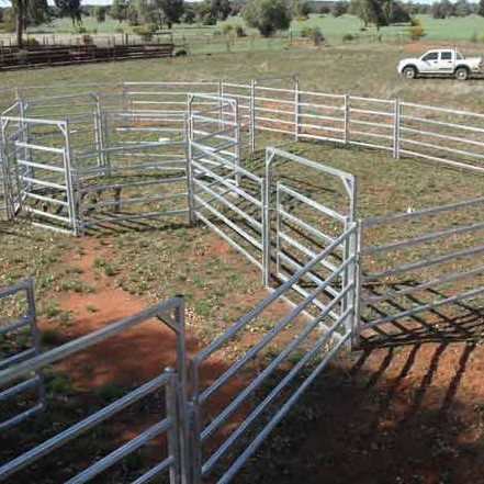 High Quality & Low Price Steel Farm Fence Corral Cattle Fence Panels