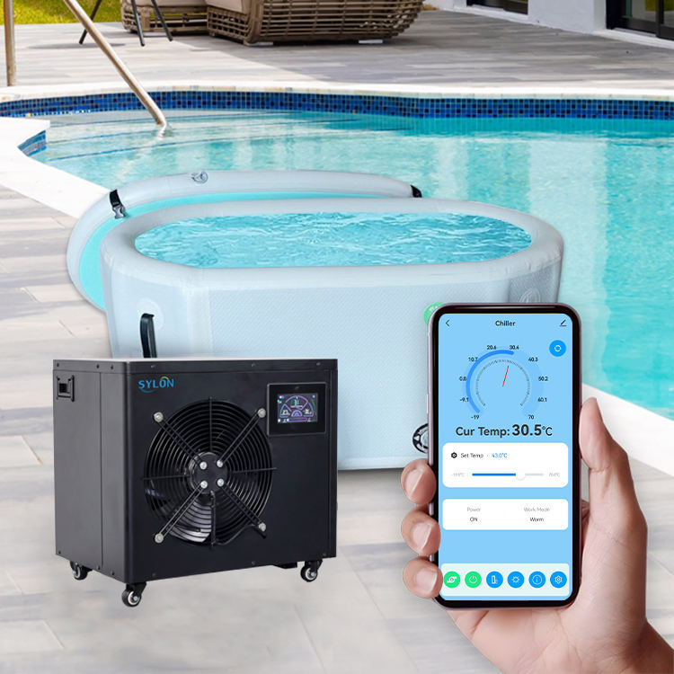 Промышленная ванна для ледяной ванны 1HP с системой охлаждения озоном