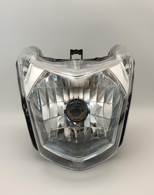 Светодиодная фара поворота для мотоцикла, серебро/черный